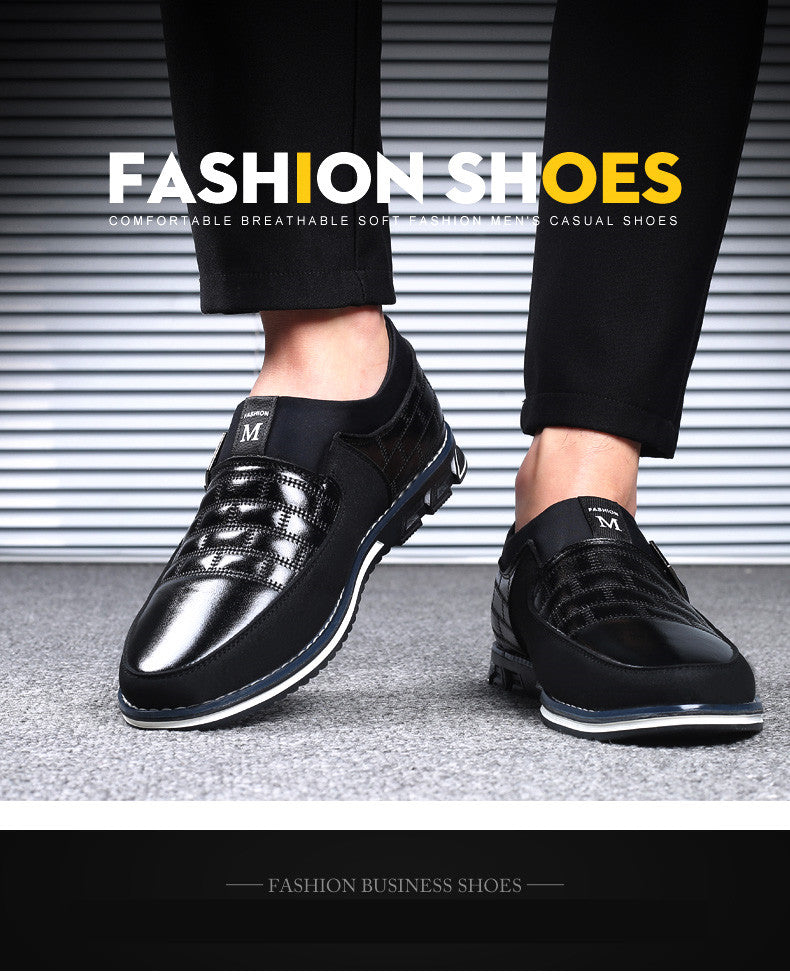Genuine Leather Men Casual Shoes Brand Mens Loafers Moccasins Breathable Slip on Driving Shoes