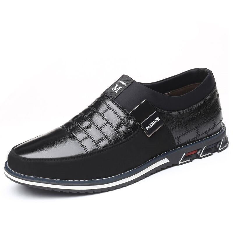 Genuine Leather Men Casual Shoes Brand Mens Loafers Moccasins Breathable Slip on Driving Shoes